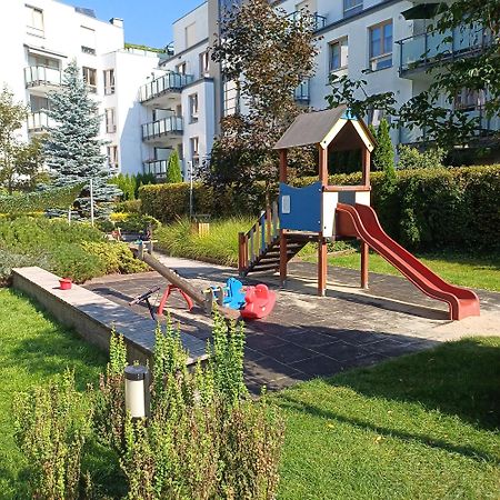 Apartment Wilanow Branickiego Warschau Exterior foto