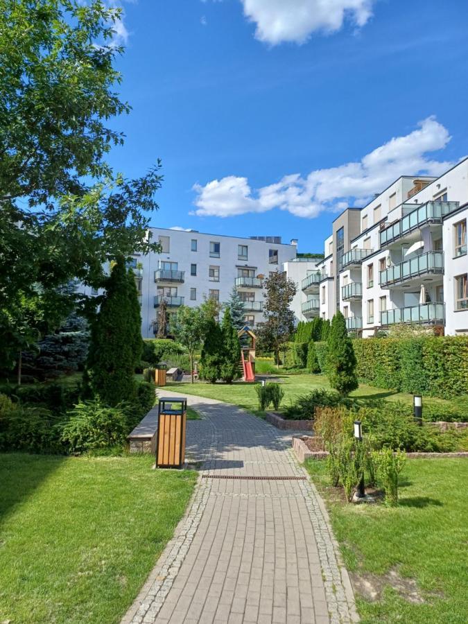 Apartment Wilanow Branickiego Warschau Exterior foto